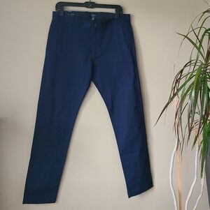NWT J.Crew Flex Men's navy blue slim pants sz.31×32